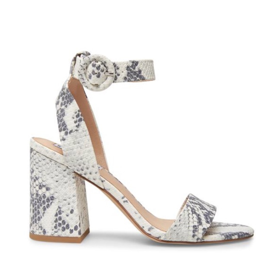 🎉New! Steve Madden Lolana Natural Snake Sandal